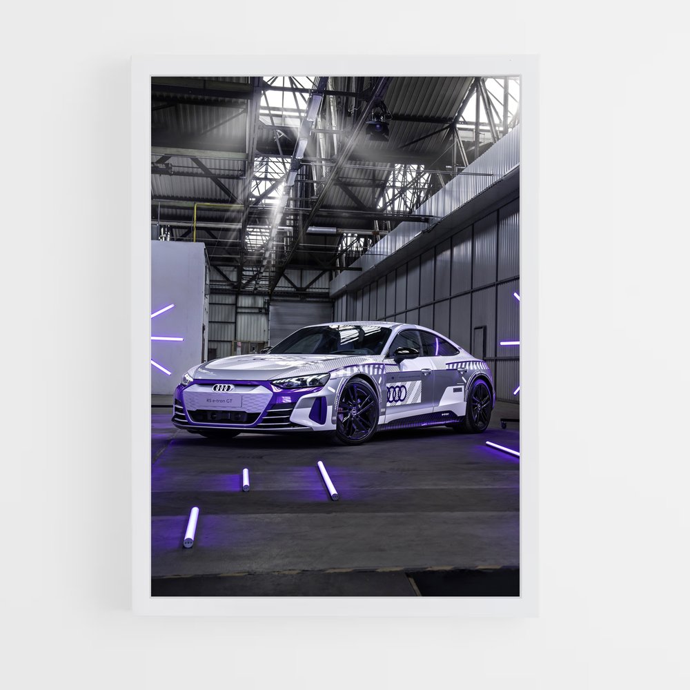 Poster E-tron GT RS – affiche Audi (vue 3)